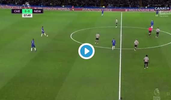 GOAL: Spits Hazard ziet Pedro subtiel afwerken na weergaloze assist van Luiz