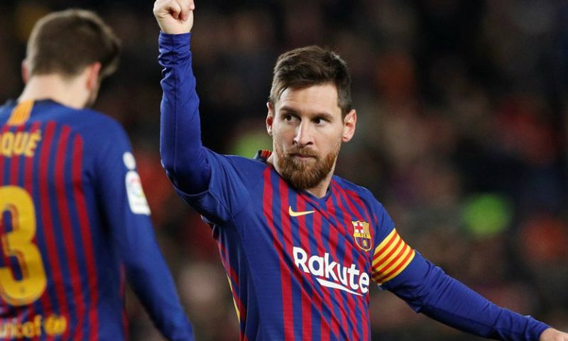 Suarez en jubilaris Messi maken indruk bij ruime overwinning FC Barcelona Afbeelding: Suarez en jubilaris Messi maken indruk bij ruime overwinning FC Barcelona