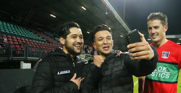 Herrie in de tent bij crisisclub NEC: Achahbar en Darri uit selectie gezet