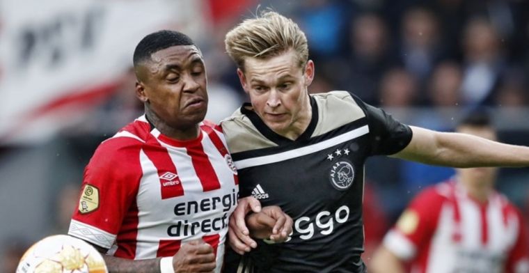 De Jong houdt speler van de maand-prijs bij Ajax, tweede onderscheiding Bergwijn