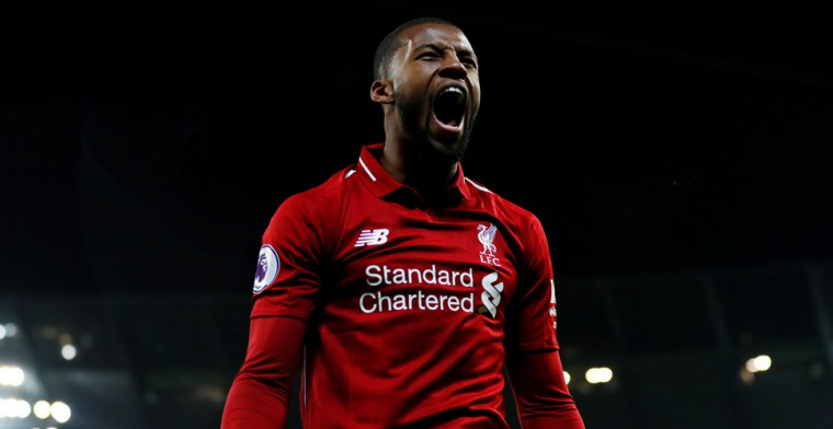 Wijnaldum: 'We dachten nooit dat we moesten winnen om druk op Ajax op te voeren'