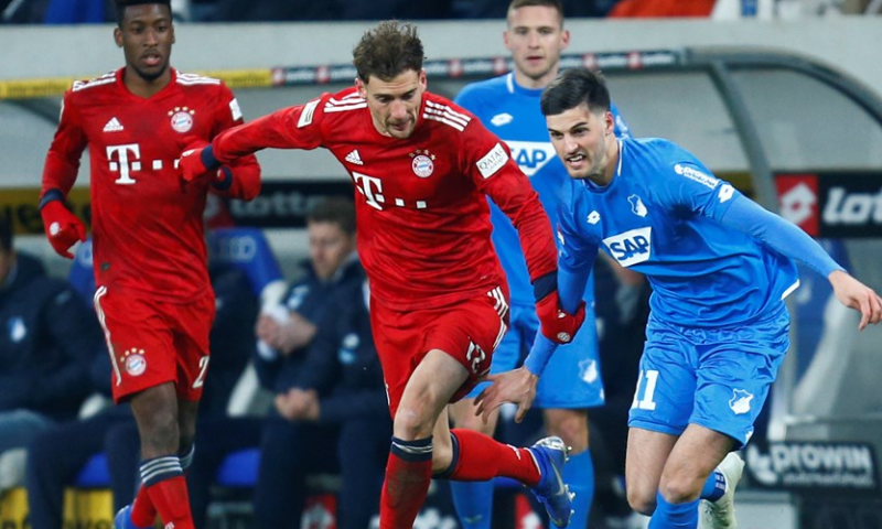 Bayern hervat Bundesliga met overwinning: Goretzka de grote uitblinker Afbeelding: Bayern hervat Bundesliga met overwinning: Goretzka de grote uitblinker