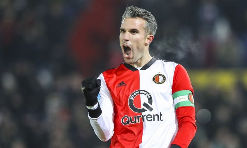 Feyenoord kan naar Klassieker kijken: Van Persie de grote man in bekerduel Afbeelding: Feyenoord kan naar Klassieker kijken: Van Persie de grote man in bekerduel