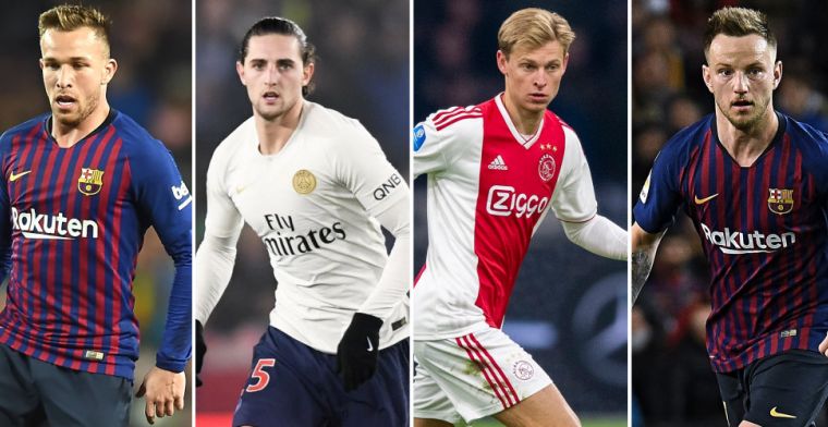 De Jong naar FC Barcelona: loodzware concurrentie voor duurste Nederlander ooit