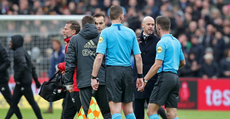Ten Hag: 'Dat heeft consequenties en daar ga ik het team op aanspreken'