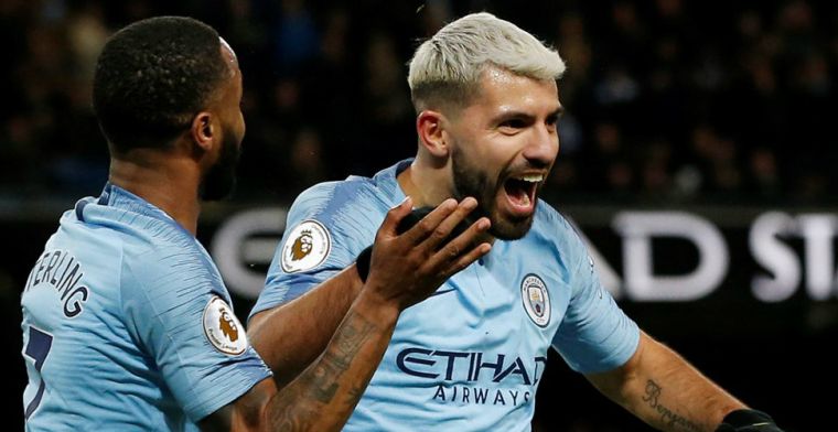 Agüero gidst Manchester City met tiende Premier League-hattrick langs Arsenal