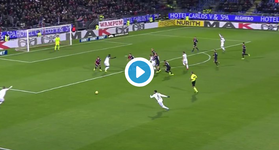 GOAL: Na twee goals laat Castagne nu ook eerste assist in Serie A optekenen