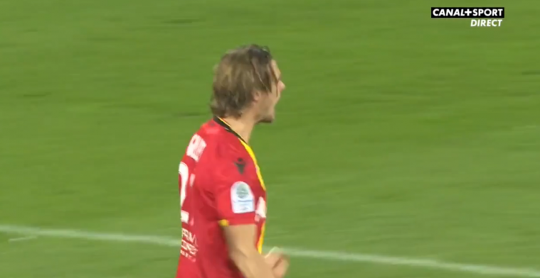GOAL: Gillet helpt Lens mee aan ruime zege tegen AS Béziers