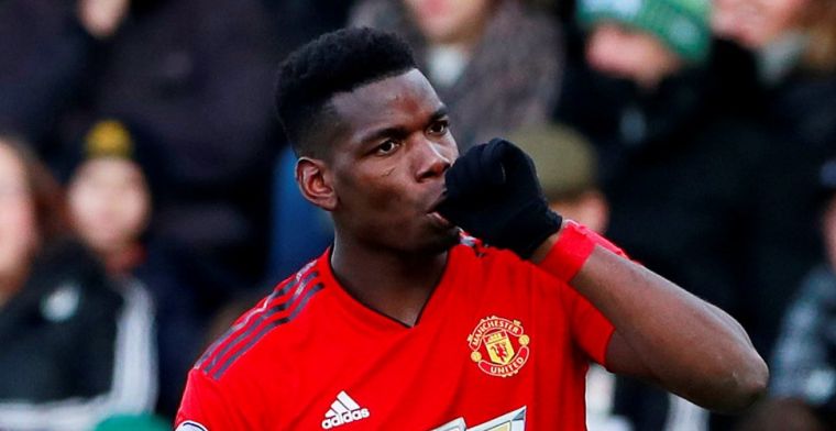 In bloedvorm verkerende Pogba prijst Solskjaer: 'Hij speelt geen rol'