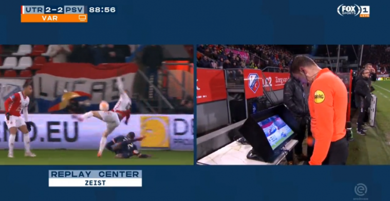 Hoofdrol voor VAR bij Utrecht - PSV: 'Met deze officials nog geen 6 cent waard'