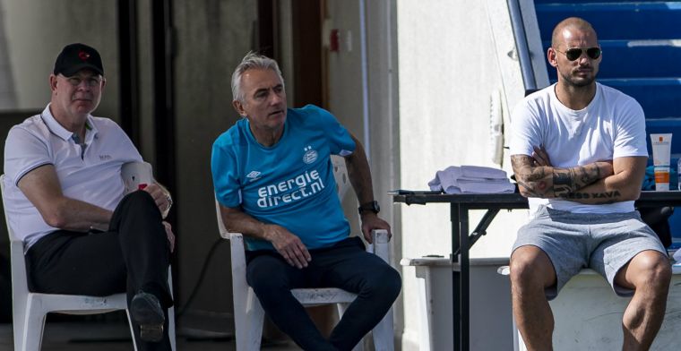 Domper voor Sneijder: recordinternational niet ingeschreven voor Champions League
