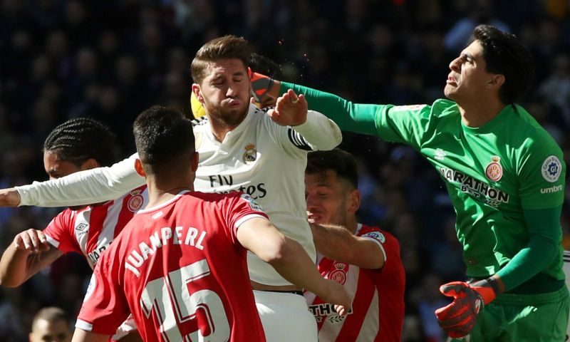 Rampmiddag Real Madrid: thuisnederlaag tegen laagvlieger en rood voor Ramos Afbeelding: Rampmiddag Real Madrid: thuisnederlaag tegen laagvlieger en rood voor Ramos