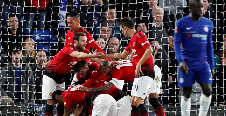 Horroravond voor hopeloos Chelsea: Man United kegelt Sarri en co. uit FA Cup