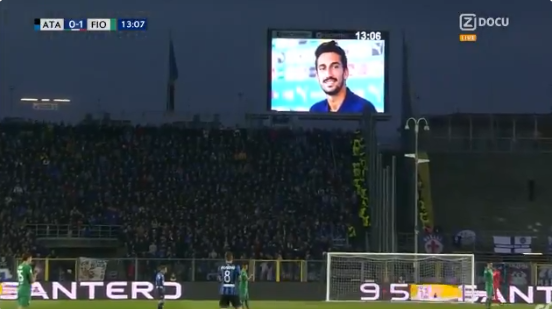 Indrukwekkend: Atalanta en Fiorentina stoppen voor eerbetoon aan Astori