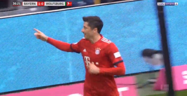Ongenaakbare Lewandowski noteert nummer 196 en schrijft Bundesliga-historie