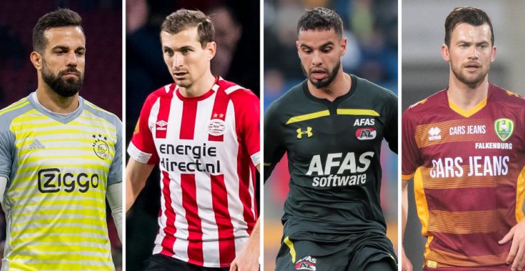 Technisch directeuren aan zet: 191 aflopende contracten in de Eredivisie