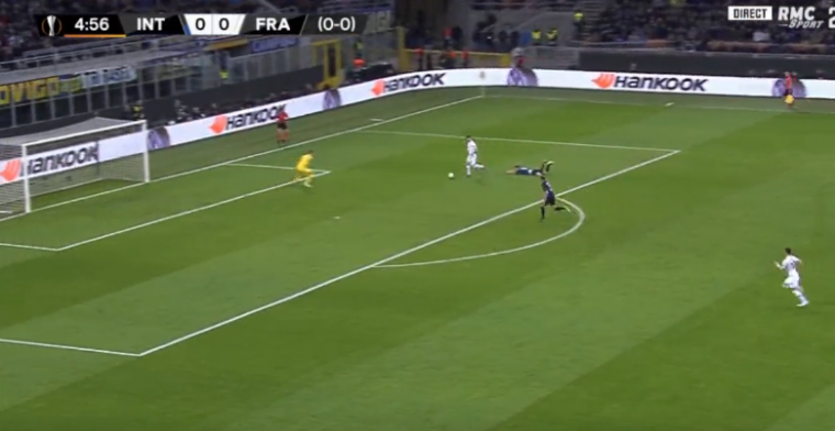 GOAL: Wat een cool, rising star Jovic zet Inter in eigen huis op achterstand