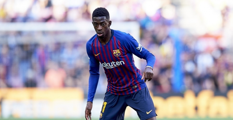 Dembélé verergerde blessure tegen Lyon en is een tijdje out