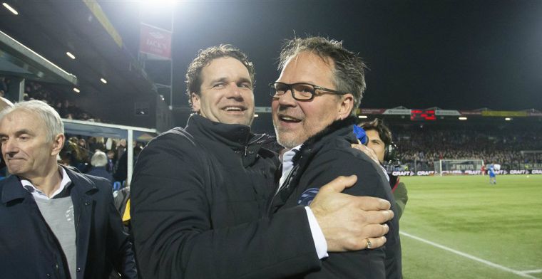 Van der Heide volgt voorbeeld De Jong: 'Is hier gekomen op voorspraak van Henk'