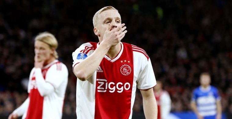 Van de Beek: 'Het blijft zonde, ik ben onderdeel van een heel goede groep'