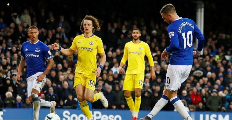 Doffe dreun op Goodison Park voor Chelsea: plek 6 in plaats van plek 4