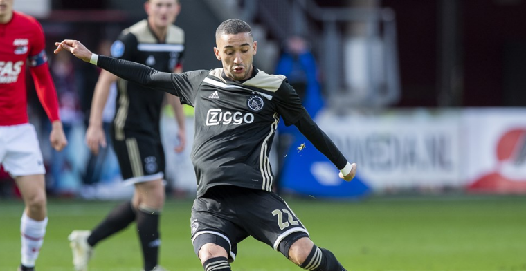 Update: 'Ziyech meldt zich af voor Marokko-interlands en blijft in Amsterdam'