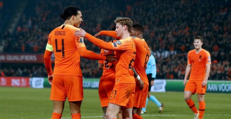 Kritische Van Dijk niet 100% euforisch na ruime overwinning op Wit-Rusland