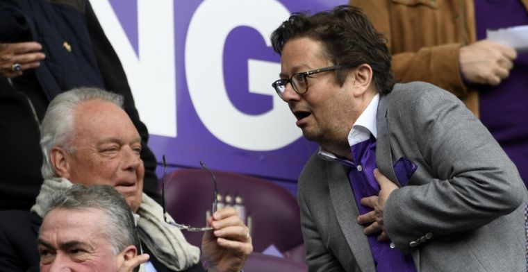 Beroemde Franse zanger Renaud verklapte zijn liefde voor Anderlecht, Coucke viert