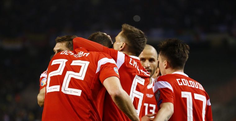 Poule van de Rode Duivels: Rusland spoelt Belgische kater door met ruime zege