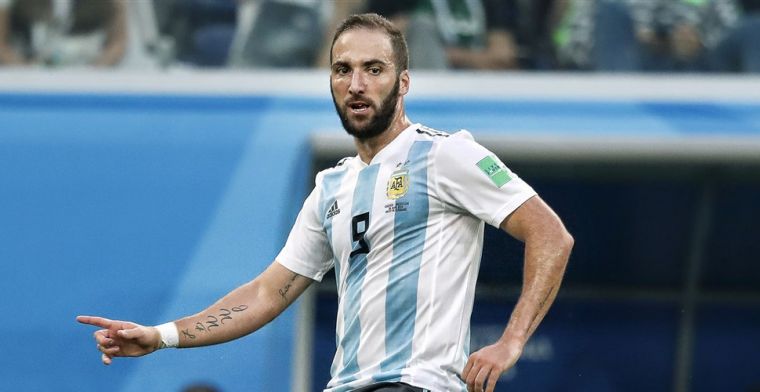 Higuaín is het beu en stopt als international: 'Ik maak hiermee veel mensen blij'