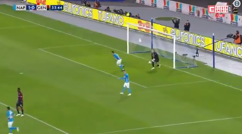 GOAL! Mertens is on fire: Rode Duivel scoort met geweldig afstandsschot