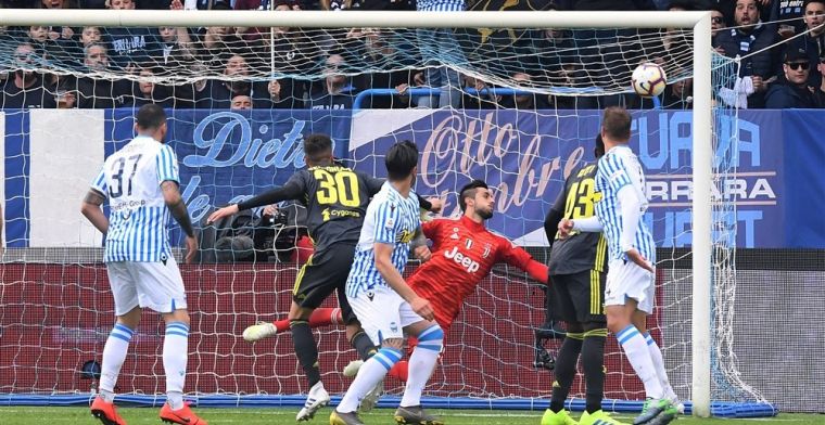 B-ploeg van Juventus gaat onderuit in Ferrara en moet kampioensfeest uitstellen