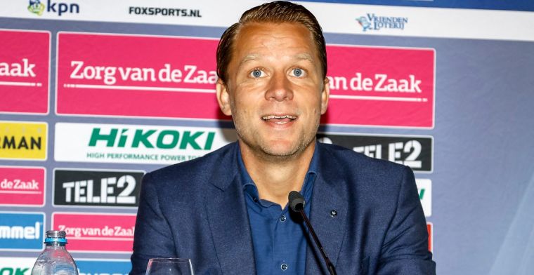 'Zuidam heeft gesprekken gevoerd met Feyenoord, maar hij heeft geweigerd'