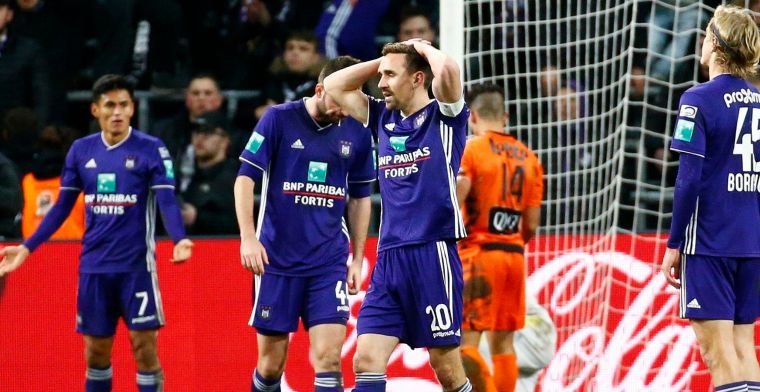 Anderlecht zit niet op zijn plaats in Play-Off 1: Het is een vergiftigd geschenk