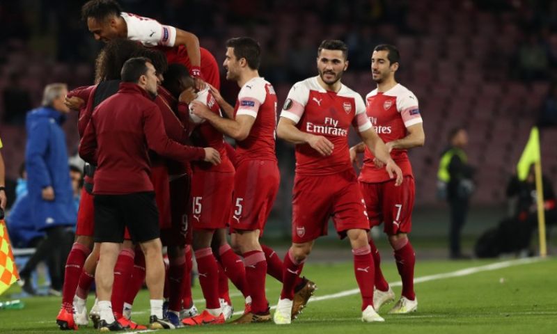 Europa League: Arsenal, Chelsea, Frankfurt en Valencia naar halve finales Afbeelding: Europa League: Arsenal, Chelsea, Frankfurt en Valencia naar halve finales