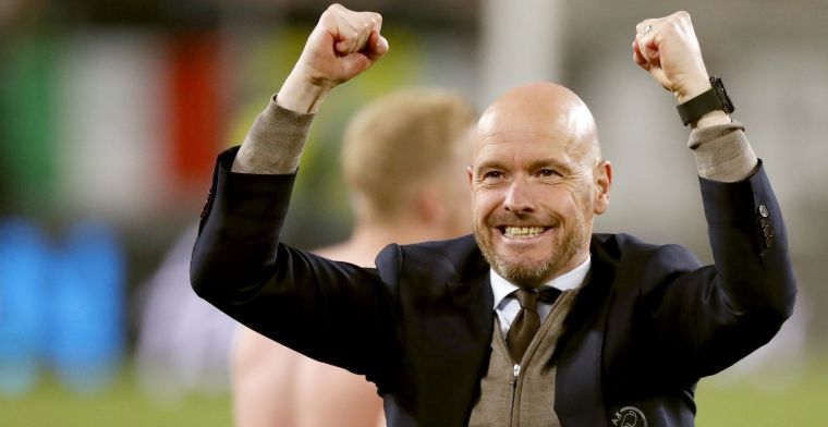 Ajax wil Ten Hag belonen voor droomseizoen: Goed voor de club