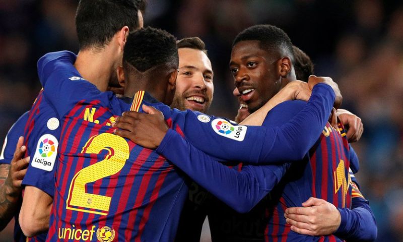 Barcelona doorstaat Champions League-vermoeidheid en kan landstitel ruiken Afbeelding: Barcelona doorstaat Champions League-vermoeidheid en kan landstitel ruiken