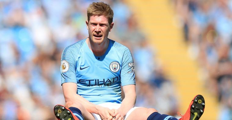 Guardiola geeft een eerste update over blessure van De Bruyne