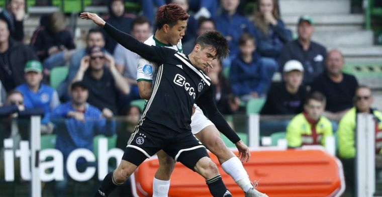 Ajax worstelt in eerste helft met FC Groningen: 'Titel kan hier verloren gaan'