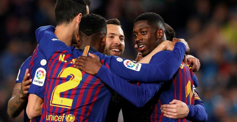 Barcelona doorstaat Champions League-vermoeidheid en kan landstitel ruiken