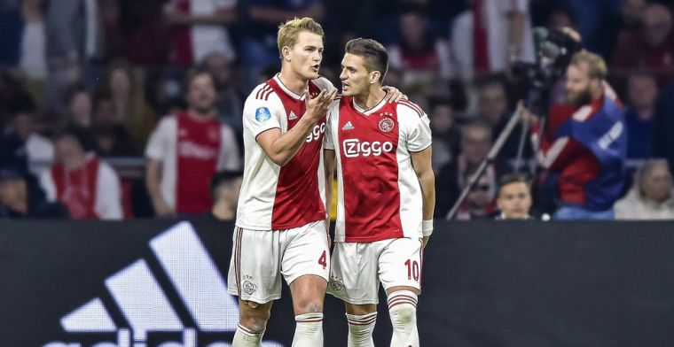 De Ligt: 'Hij doet het heel goed, om deze reden is hij ook gehaald door Ajax'