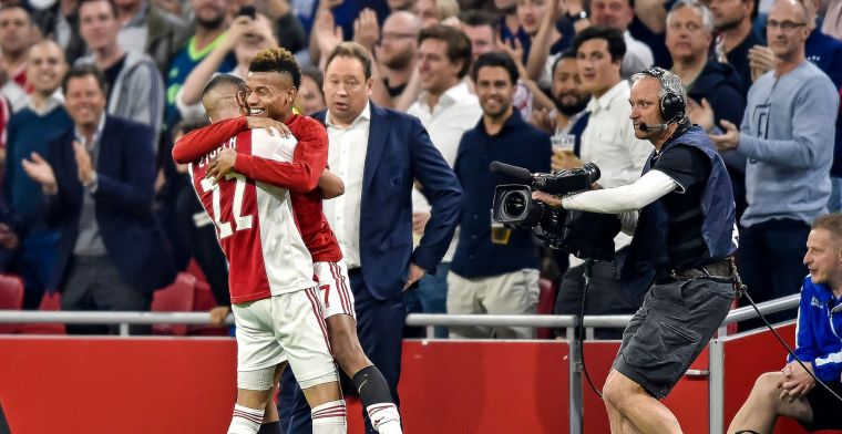Van de Beek: 'Mooi dat Hakim hem opzoekt, dit was klote voor hem'