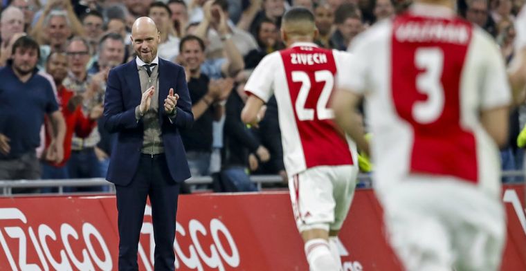 Ten Hag reageert gevat: Op welk hoger niveau zou hij dan mee moeten kunnen?