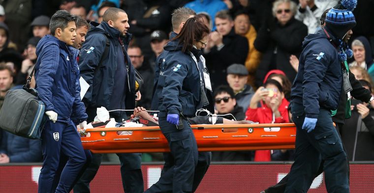 Einde in mineur dreigt voor Odoi: afgevoerd naar ziekenhuis na knock-out op veld
