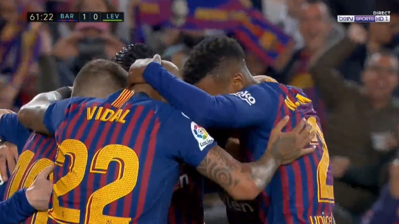 GOAL: Barcelona heeft het moeilijk tijdens titelmatch, maar dan is er Messi