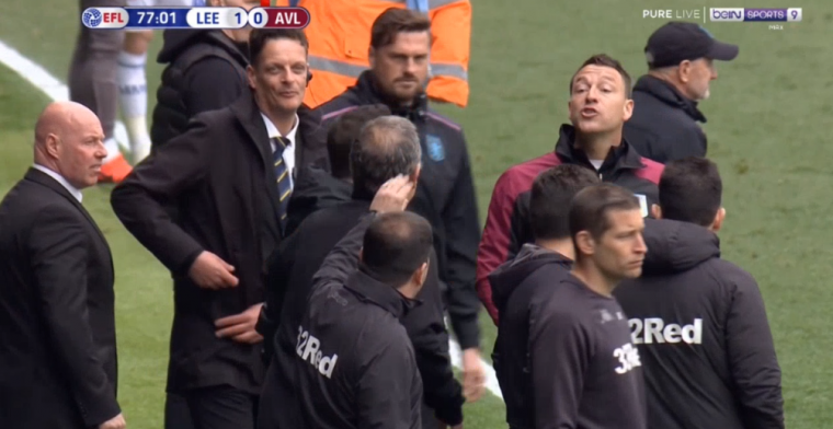 Zelden vertoond: Aston Villa mag scoren van Leeds United na knokpartij