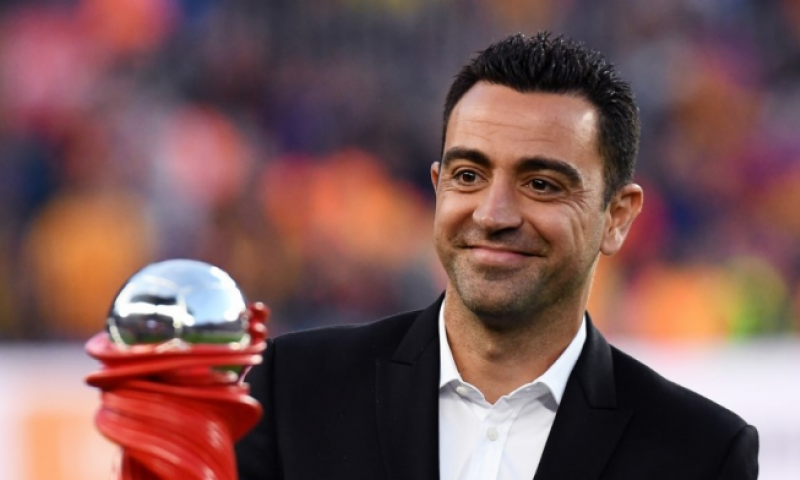 Xavi bergt kicksen op en wordt trainer: 'Filosofie komt overeen met Cruijff' Afbeelding: Xavi bergt kicksen op en wordt trainer: 'Filosofie komt overeen met Cruijff'