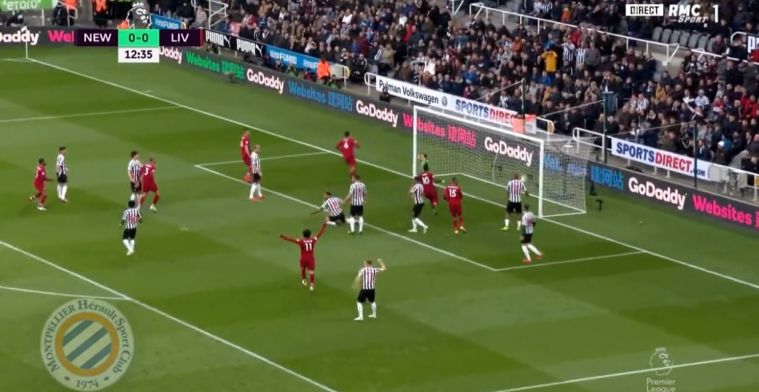 Van Dijk mag vogelvrij inkoppen in Newcastle en straft het snoeihard af