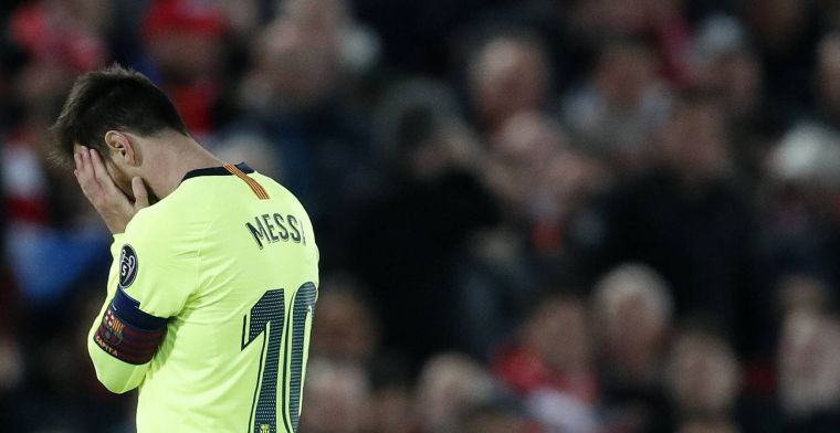 'Huilende Messi achtergelaten door spelersbus; clash met fans op vliegveld'