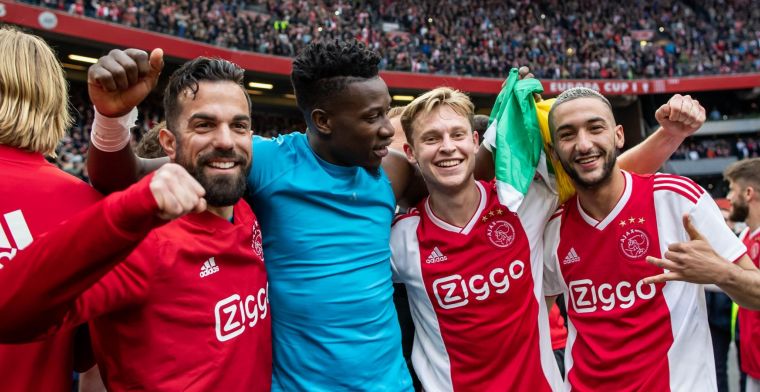 Bejubelde Ziyech krijgt seintje van vriend in publiek: 'Iedereen ging springen'